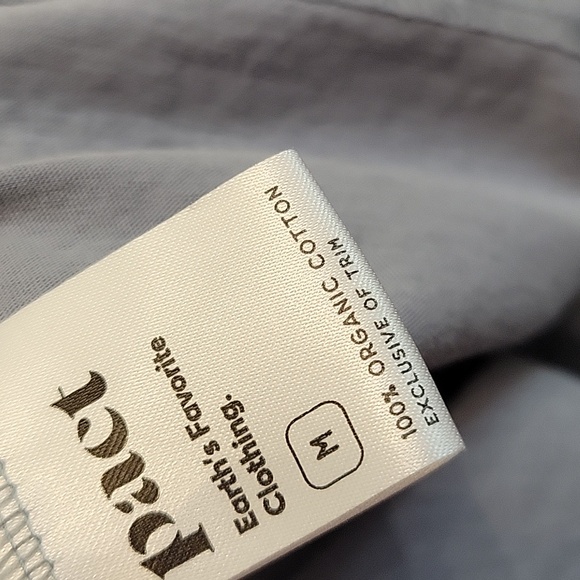 LIKE NEW Pact 100% Organic Cotton Softspun Tank Dress - Blue Gray - MEDIUM - Picture 3 of 4